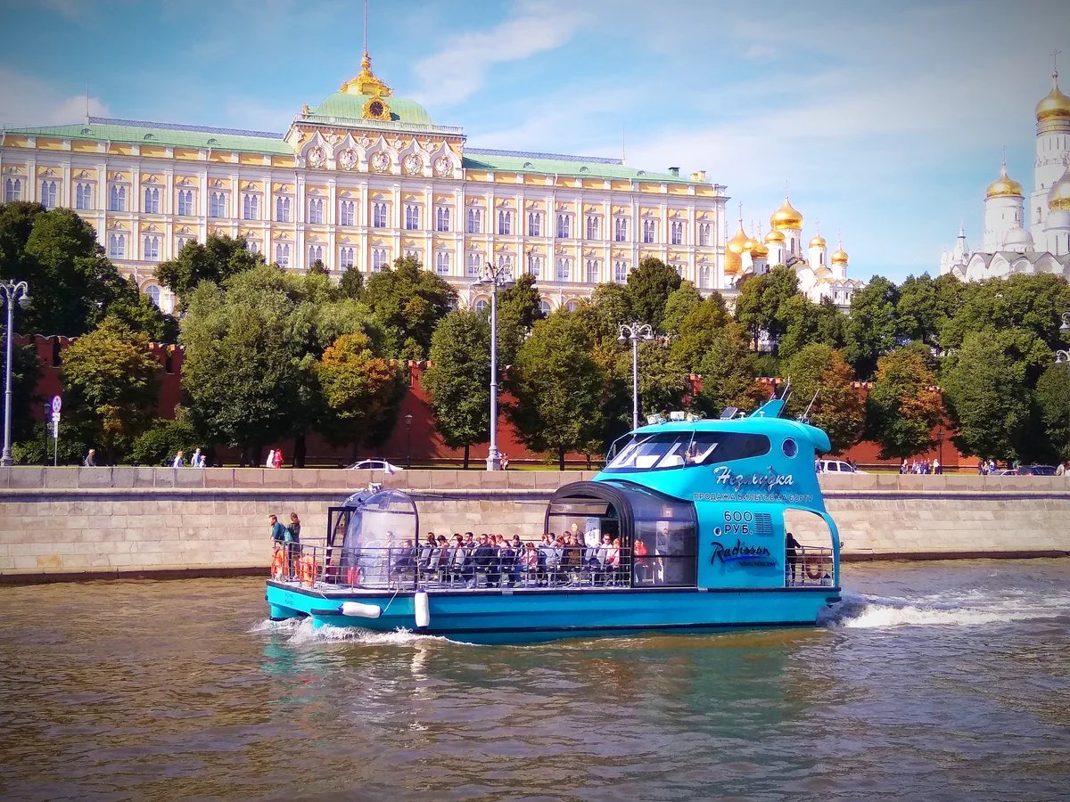 Особенности речной прогулки по Москве-реке