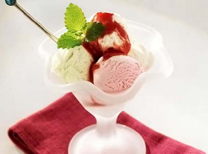Мороженое фруктово-ягодное